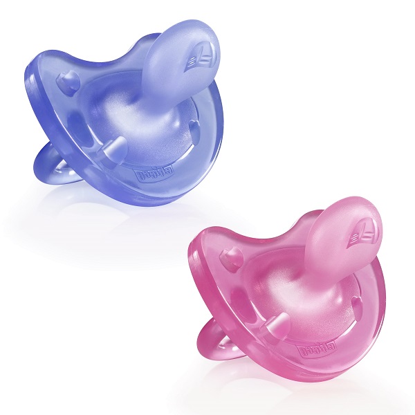 CHICCO GOMMOTTO IN SILICONE GIRL 6-16 MESI 2 PEZZI - Metafarm