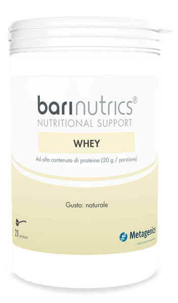 BARINUTRICS WHEY 21 PORZIONI X 22,71 G - Metafarm