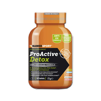 PROACTIVE DETOX 60 COMPRESSE - Metafarm