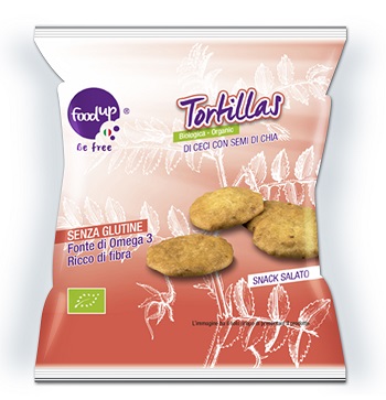 TORTILLAS DI CECI CON SEMI DI CHIA 35 G - Metafarm