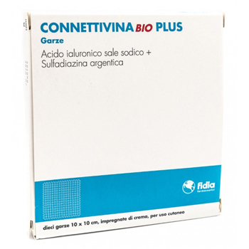 CONNETTIVINABIO PLUS GARZA 10 X 10 CM 10 PEZZI - Metafarm