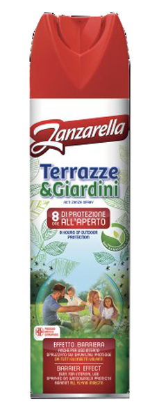 ZANZARELLA AMBIENTE SPRAY TERRAZZE&GIARDINI 400 ML - Metafarm