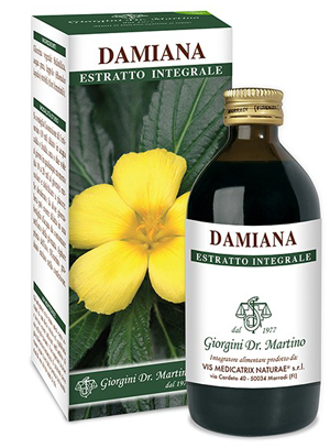 DAMIANA ESTRATTO INTEGRALE 200 ML - Metafarm