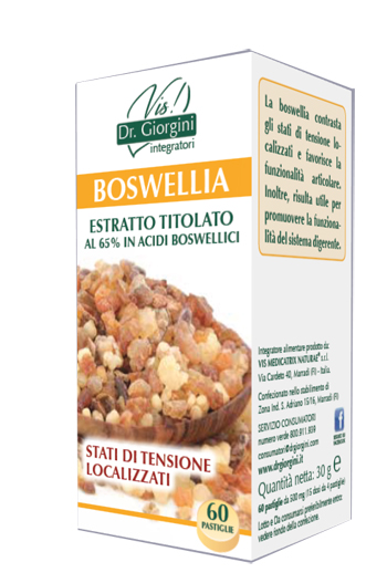 BOSWELLIA ESTRATTO TITOLATO 60 PASTIGLIE - Metafarm