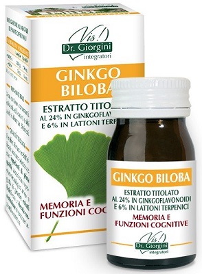 GINKGO BILOBA ESTRATTO TITOLATO 60 PASTIGLIE - Metafarm