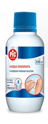 PIC SOLUTION ACQUA OSSIGENATA 10 VOLUMI PEROSSIDO DI IDROGENO 3% 250 ML - Metafarm