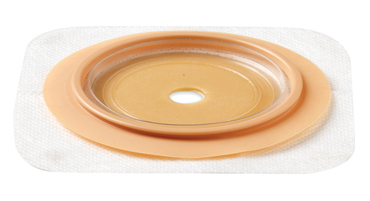 PLACCA NATURA+ PIANA RITAGLIABILE IN IDROCOLLOIDE STOMAHESIVE E CEROTTO POROSO FLANGIA 70 MM 5 PEZZI - Metafarm