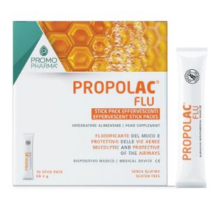 PROPOL AC FLU EFFERVESCENTE 10 BUSTINE - Metafarm