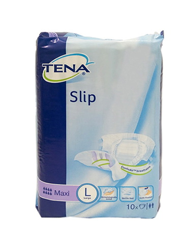 PANNOLONE PER INCONTINENZA A MUTANDINA TENA SLIP MAXI L 10 PEZZI - Metafarm