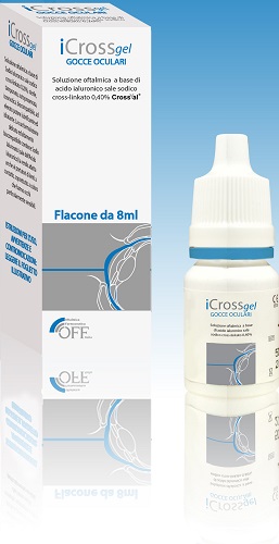 ICROSS GEL GOCCE OCULARI ACIDO IALURONICO CROSS-LINKATO 0,4% 8 ML - Metafarm