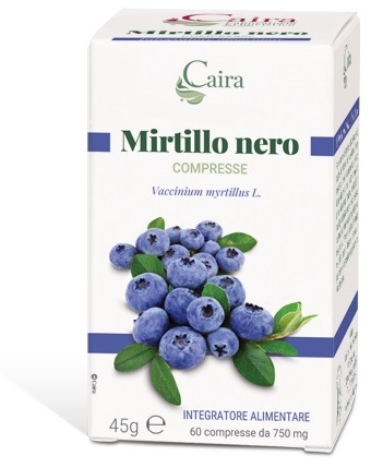 CAIRA MIRTILLO NERO 60 COMPRESSE - Metafarm