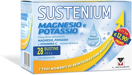 SUSTENIUM MAGNESIO POTASSIO 28 BUSTINE PROMO - Metafarm