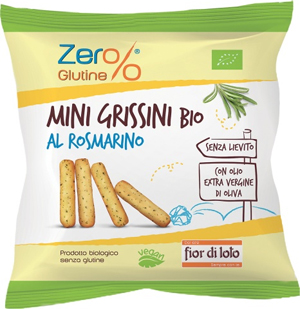 MINI GRISSINI AL ROSMARINO BIO MONOPORZIONE 30 G - Metafarm