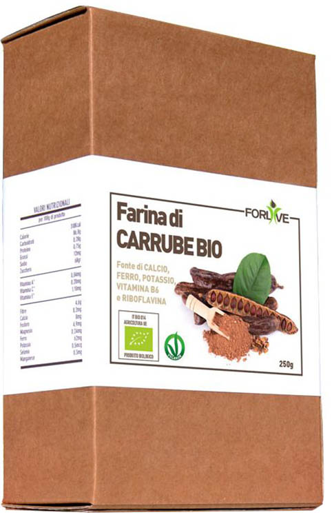 FARINA DI CARRUBE BIO 250 G - Metafarm