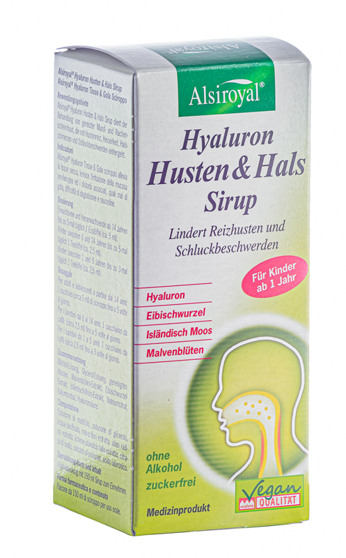 HYALURON TOSSE & GOLA SCIROPPO 150 ML - Metafarm