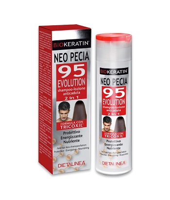 BIOKERATIN NEO PECIA 95 EVOLUTION SHAMPOO LOZIONE ANTICADUTA 250 ML - Metafarm