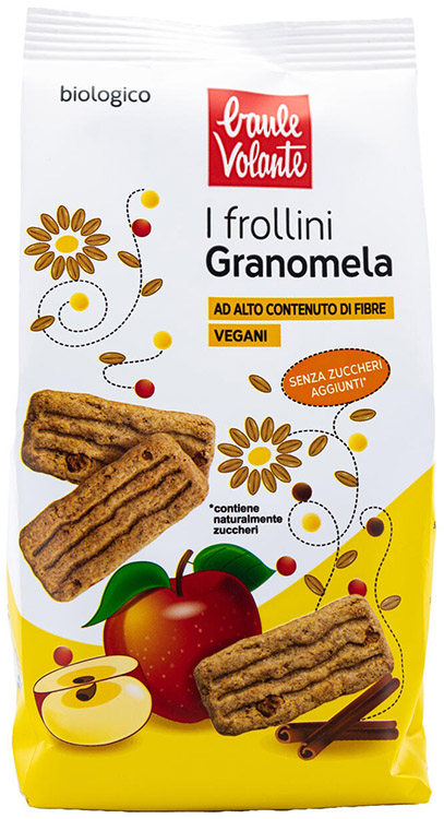 BENESSERE I GRANOMELA BISCOTTI INTEGRALI SENZA ZUCCHERI AGGIUNTI - Metafarm