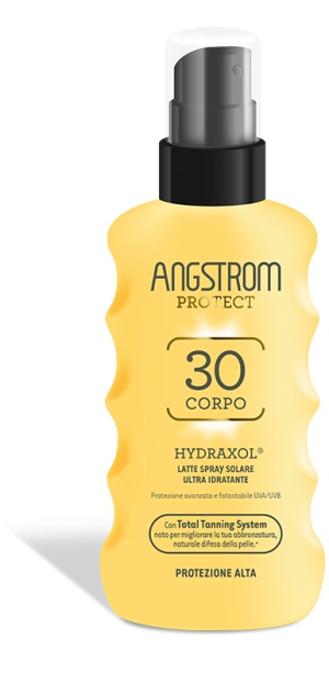 ANGSTROM PROTECT HYDRAXOL LATTE SPRAY SOLARE PROTEZIONE 30 175 ML - Metafarm