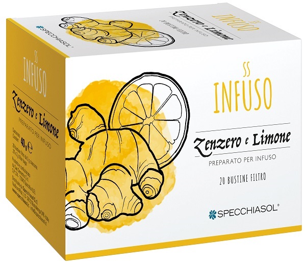 INFUSO TISANA ZENZERO + LIMONE 20 FILTRI - Metafarm