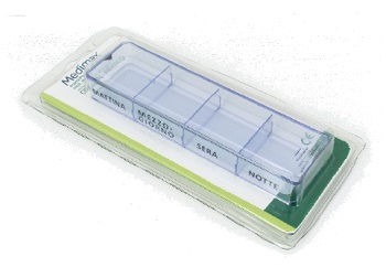 PORTAPILLOLE GIORNALIERO MEDIMAX - Metafarm