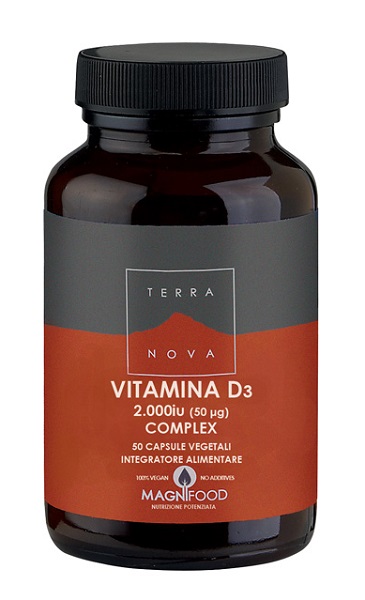 TERRANOVA COMPLESSO DI VITAMINA D3 2000 IU (50UG) 50 CAPSULE - Metafarm