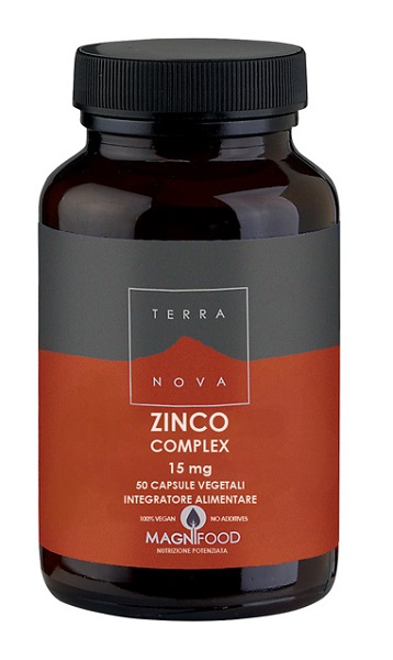 TERRANOVA COMPLESSO DI ZINCO 15 MG 50 CAPSULE - Metafarm