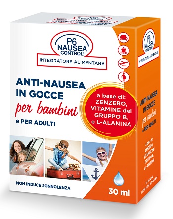 P6 NAUSEA CONTROL GOCCE ANTINAUSEA 30 ML - Metafarm