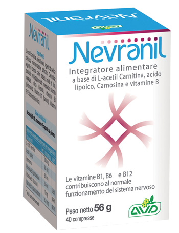 NEVRANIL 40 COMPRESSE - Metafarm