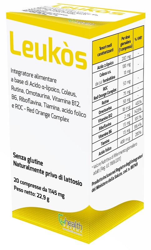 LEUKOS 4H 20 COMPRESSE DIVISIBILI - Metafarm