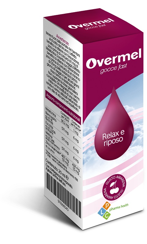 OVERMEL GOCCE FAST 20 ML GUSTO AMARENA - Metafarm