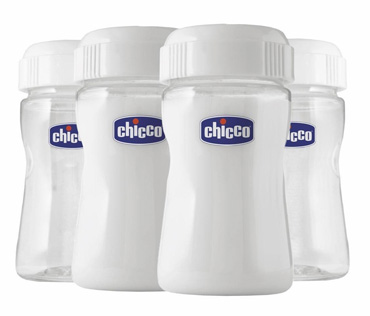 CHICCO CONTENITORI LATTE SILICONE - Metafarm