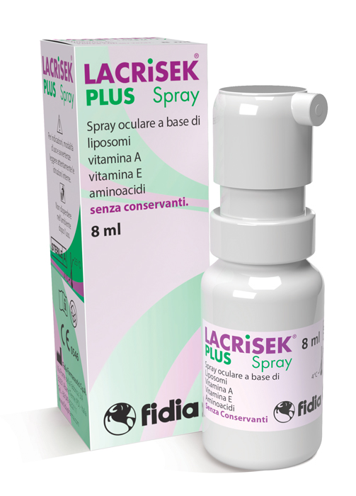 LACRISEK PLUS SPRAY SENZA CONSERVANTI SOLUZIONE OFTALMICA 8 ML - Metafarm