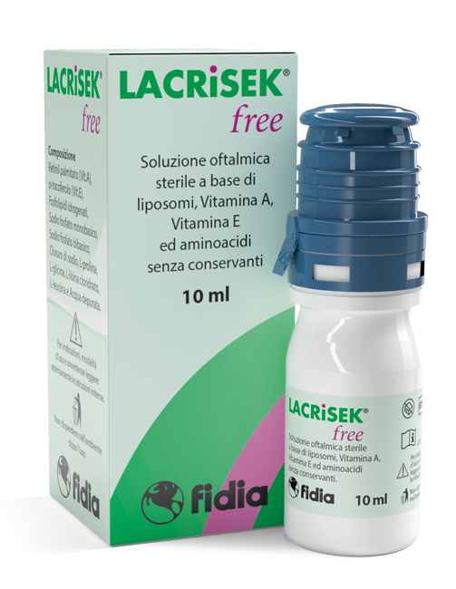 LACRISEK FREE SOLUZIONE OFTALMICA SENZA CONSERVANTI 10 ML - Metafarm