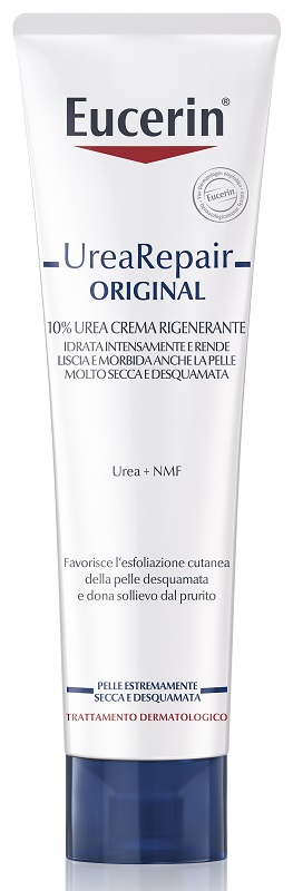 EUCERIN UREAREPAIR ORIGINAL CREMA RIGENERANTE 10% UREA 100 ML TRAVEL SIZE - Metafarm
