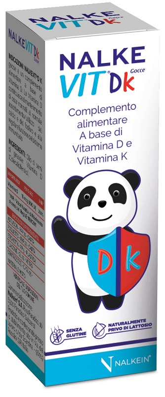 NALKEVIT DK GOCCE CON VITAMINA D3 E K1 9 ML - Metafarm
