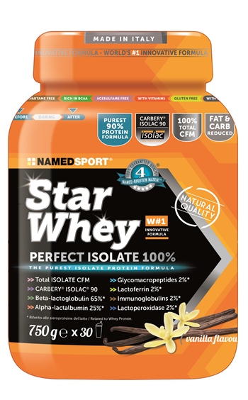 STAR WHEY ISOLATE VANILLA 750 G - Metafarm