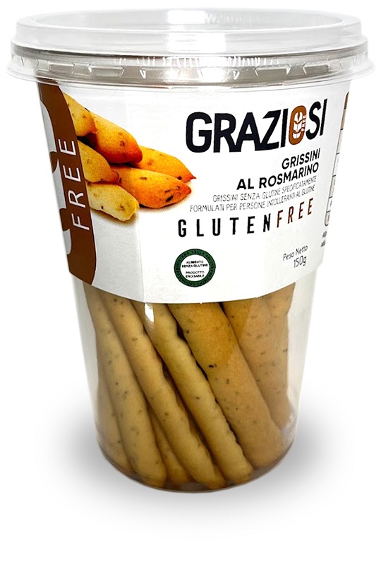 GRISSINI AL ROSMARINO 150 G - Metafarm