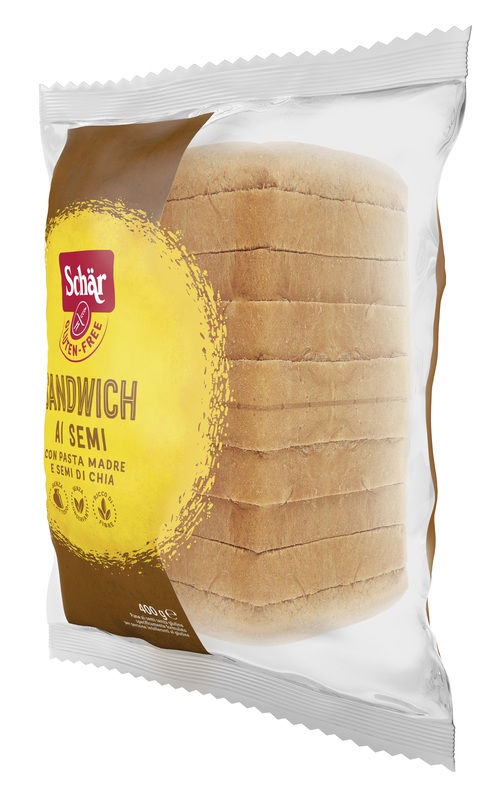 SCHAR SANDWICH AI SEMI SENZA LATTOSIO 400 G - Metafarm