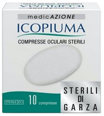 COMPRESSE OCULARI ADESIVE STERILI 10 PEZZI - Metafarm