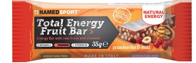 TOTAL ENERGY FRUIT BAR CRANBERRY & NUTS 35 G - Metafarm