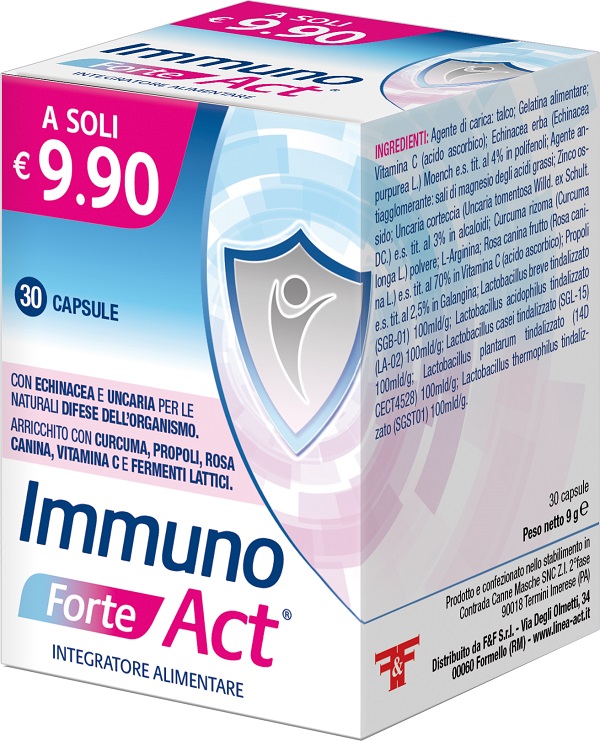 IMMUNO FORTE ACT 30 CAPSULE - Metafarm