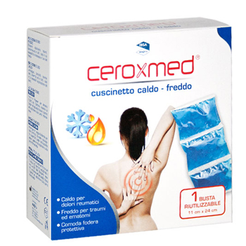 CUSCINETTO CALDO/FREDDO CEROXMED 11 X 24 CM 1 BUSTA - Metafarm