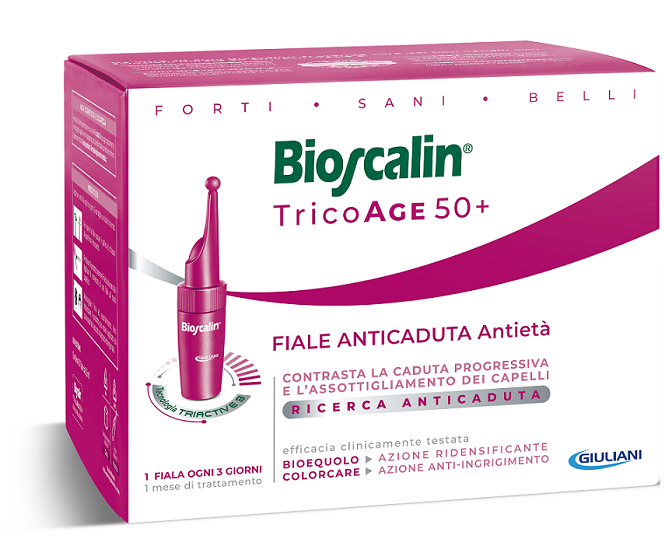 BIOSCALIN TRICOAGE ANTICADUTA ANTIETA' 10 FIALE 3,5 ML - Metafarm
