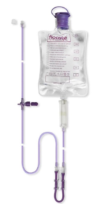 FLOCARE SACCA CON DEFLUSSORE DA 1,3 LITRI PER NUTRIPOMPA INFINITY - Metafarm