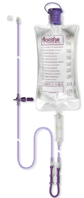 FLOCARE SACCA CON DEFLUSSORE DA 2 LITRI PER NUTRIPOMPA INFINITY - Metafarm