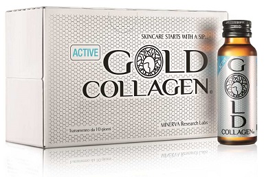 GOLD COLLAGEN ACTIVE 10 FLACONCINI 50 ML - Metafarm