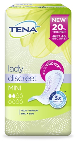 PANNOLONE SAGOMATO TENA DISCREET MINI 20 PEZZI - Metafarm