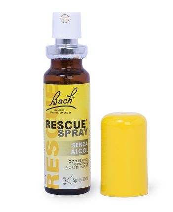 RESCUE ORIGINAL SPRAY SENZA ALCOL 20 ML - Metafarm