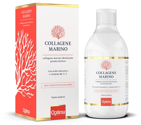 COLLAGENE MARINO IDROLIZZATO LIQUIDO PRONTO DA BERE 500 ML - Metafarm