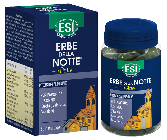 ESI ERBE DELLA NOTTE ACTIV 50 CAPSULE - Metafarm
